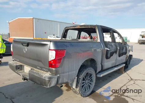 2017 Nissan Titan Sl from USA, damaged, VIN 1N6AA1E59HN524318